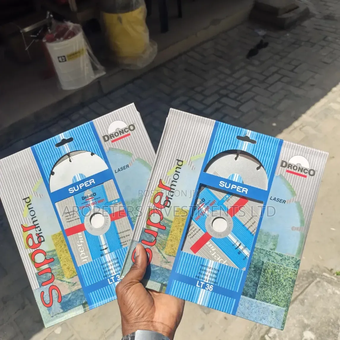 Dronco Diamond Cutting Disc 9"