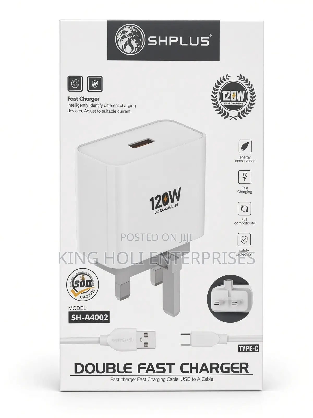 SHPLUS Double Fast Charger