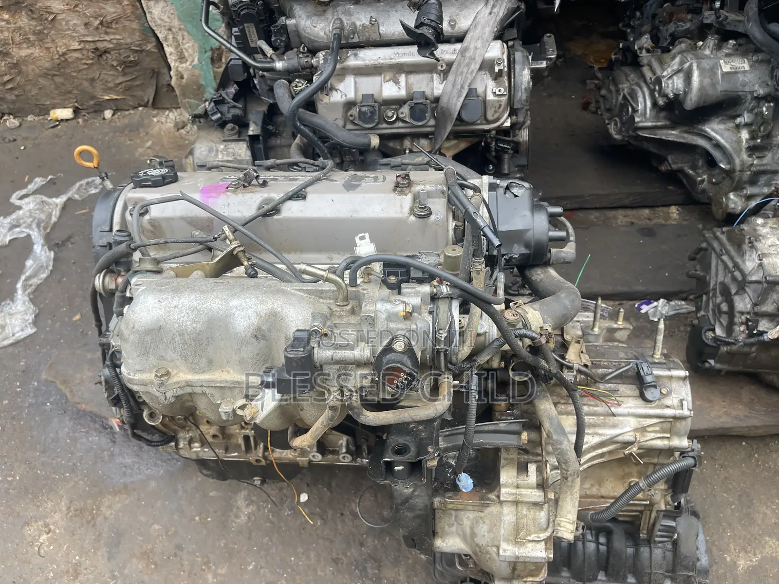 Honda Civic 2003 Engine and Gear Box