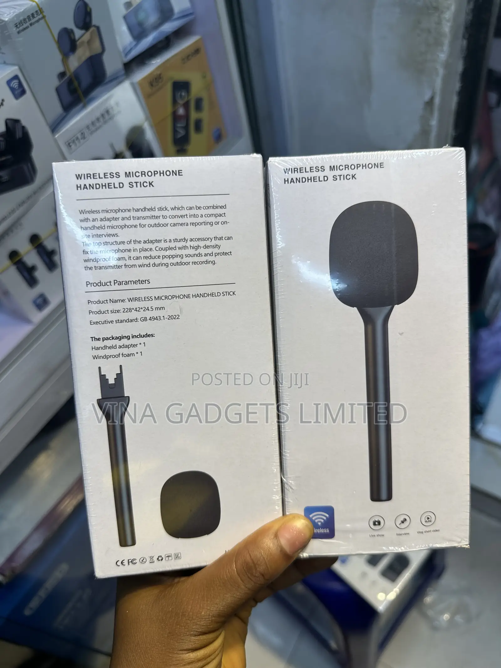 Wireless Microphone Handheld Stick