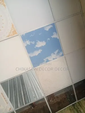 Sky Blue Suspended Ceiling