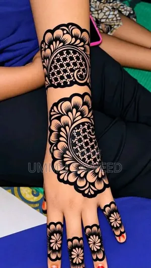 Henna, Stickers Stencils - 10 Designs Easy Diy Lalle Designs
