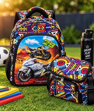 Ankara Backpack and Lunch Bag