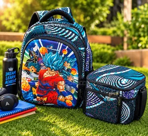 Ankara Backpack and Lunch Bag