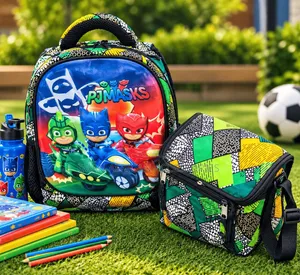 Ankara Backpack and Lunch Bag