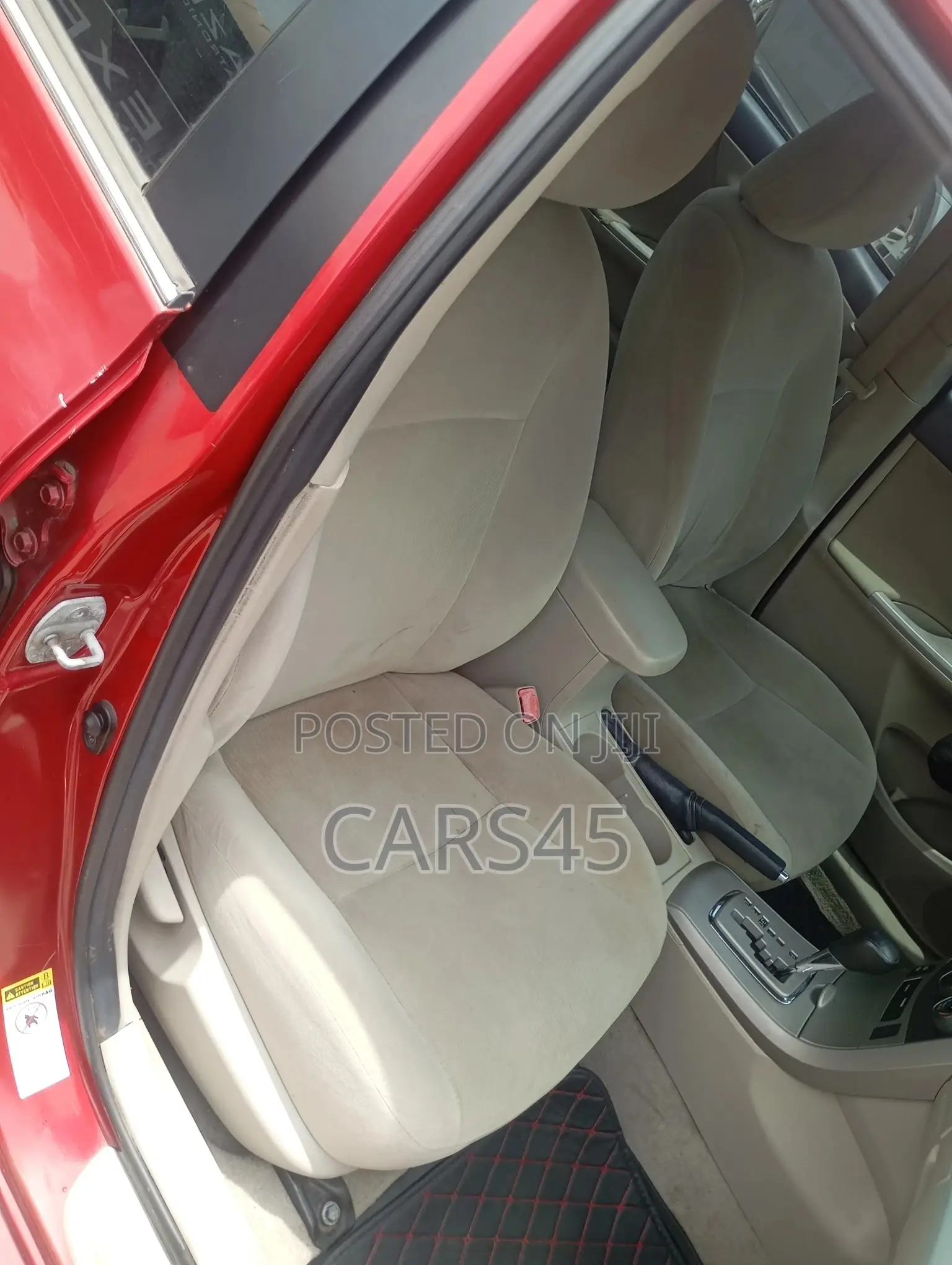 Toyota Corolla 2013 Red
