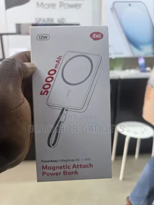 Itel 5000mah Wireless Power Bank 12W