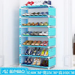 6Layer Polka Dot Shoe Rack / Shoe Organizer