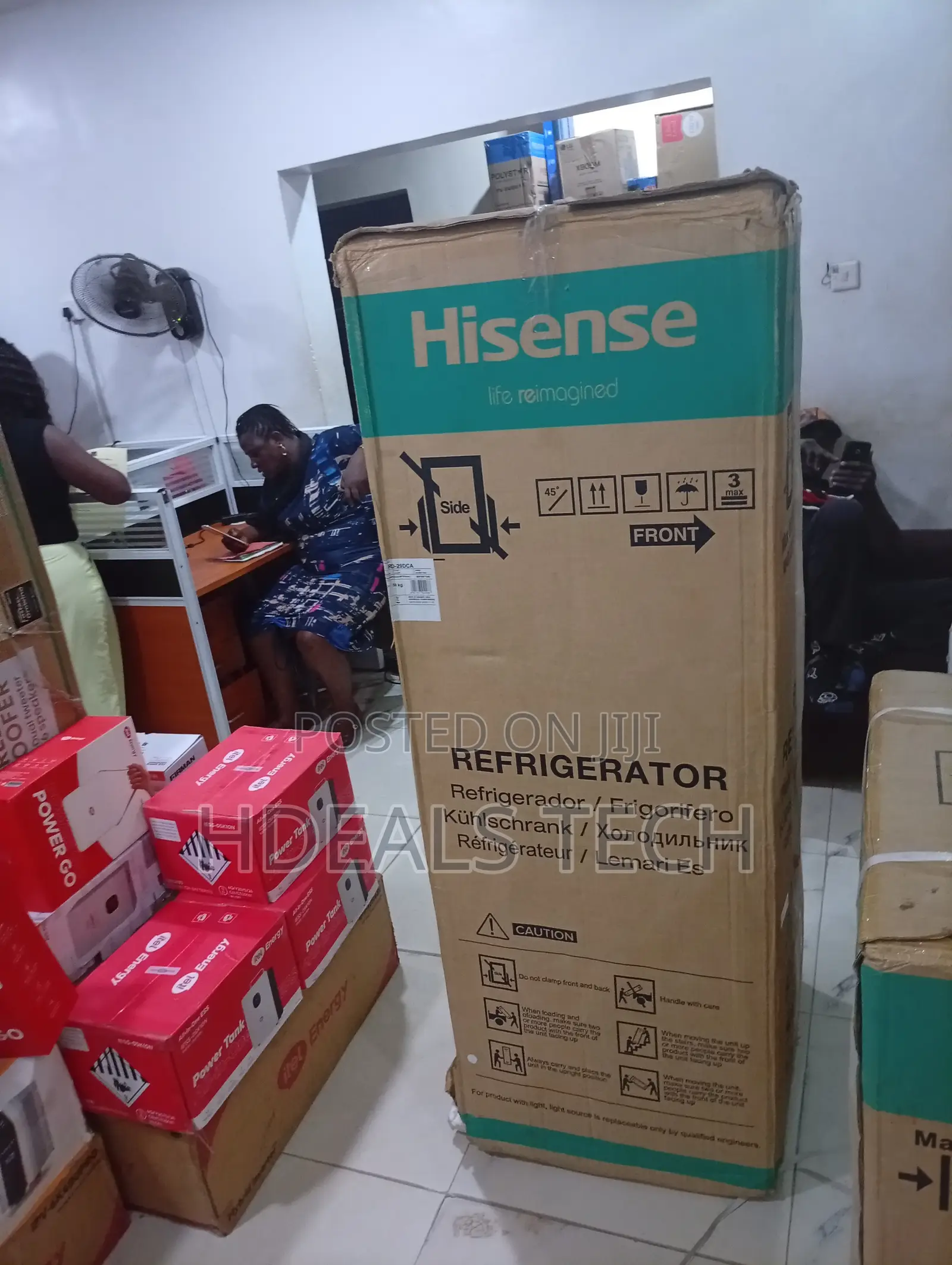 Smart Cooling Hisense 225l Double Door Refrigerator Ref 29dca