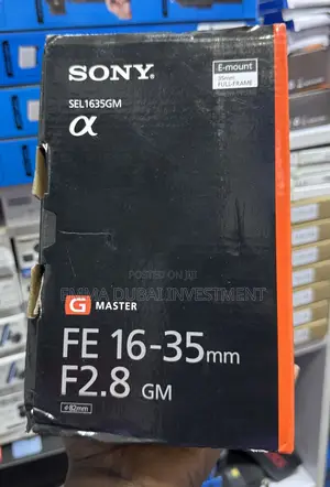 Sony FE 16-35mm F2.8 Gm