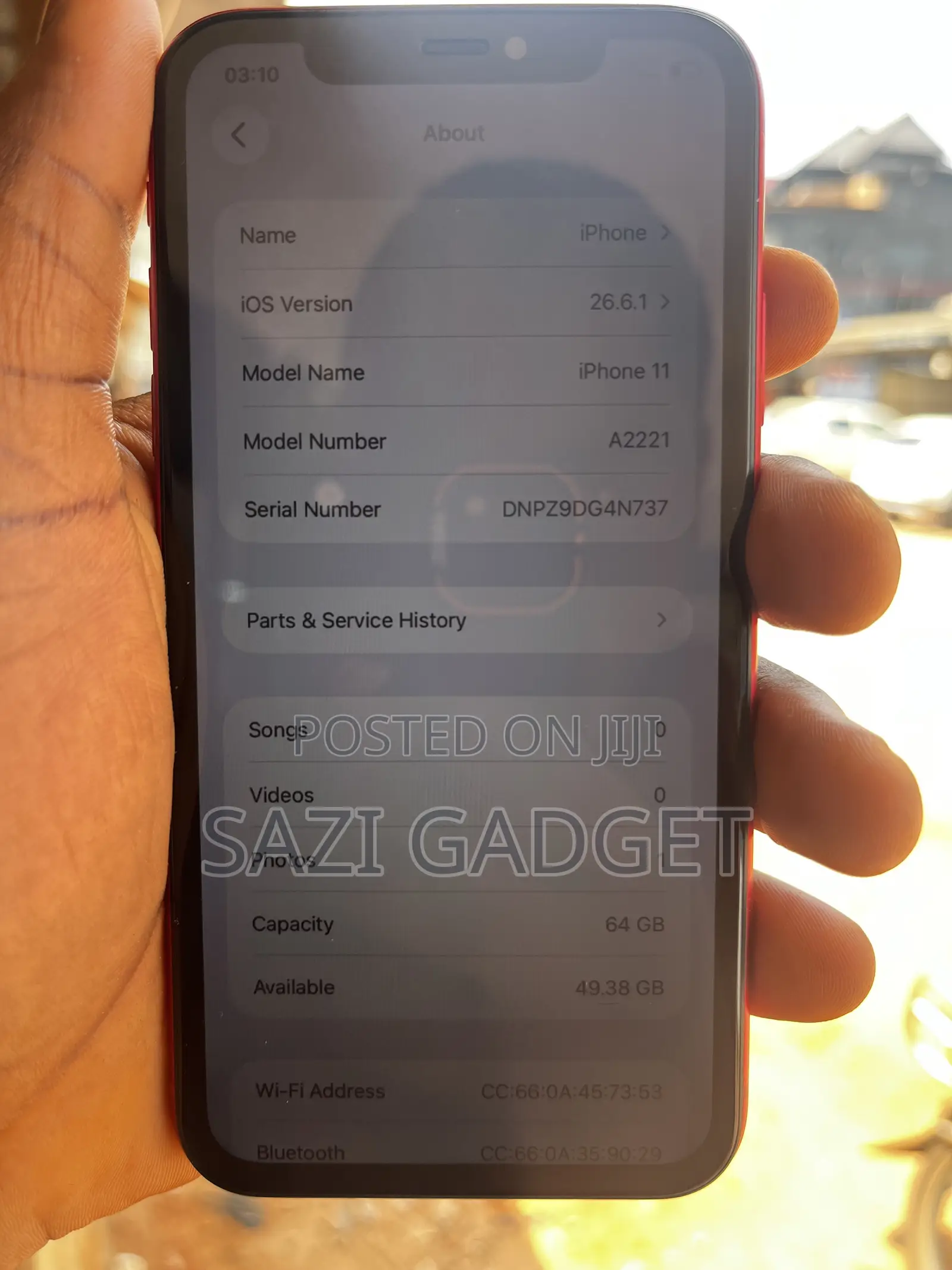 Apple iPhone 11 64 GB Red
