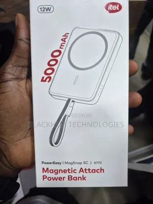 Itel 5000MAH 12W PowerEasy Magsnap 5C Magnetic Powerbank