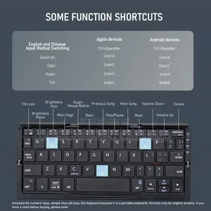 B.O.W Bluetooth Foldable Keyboard