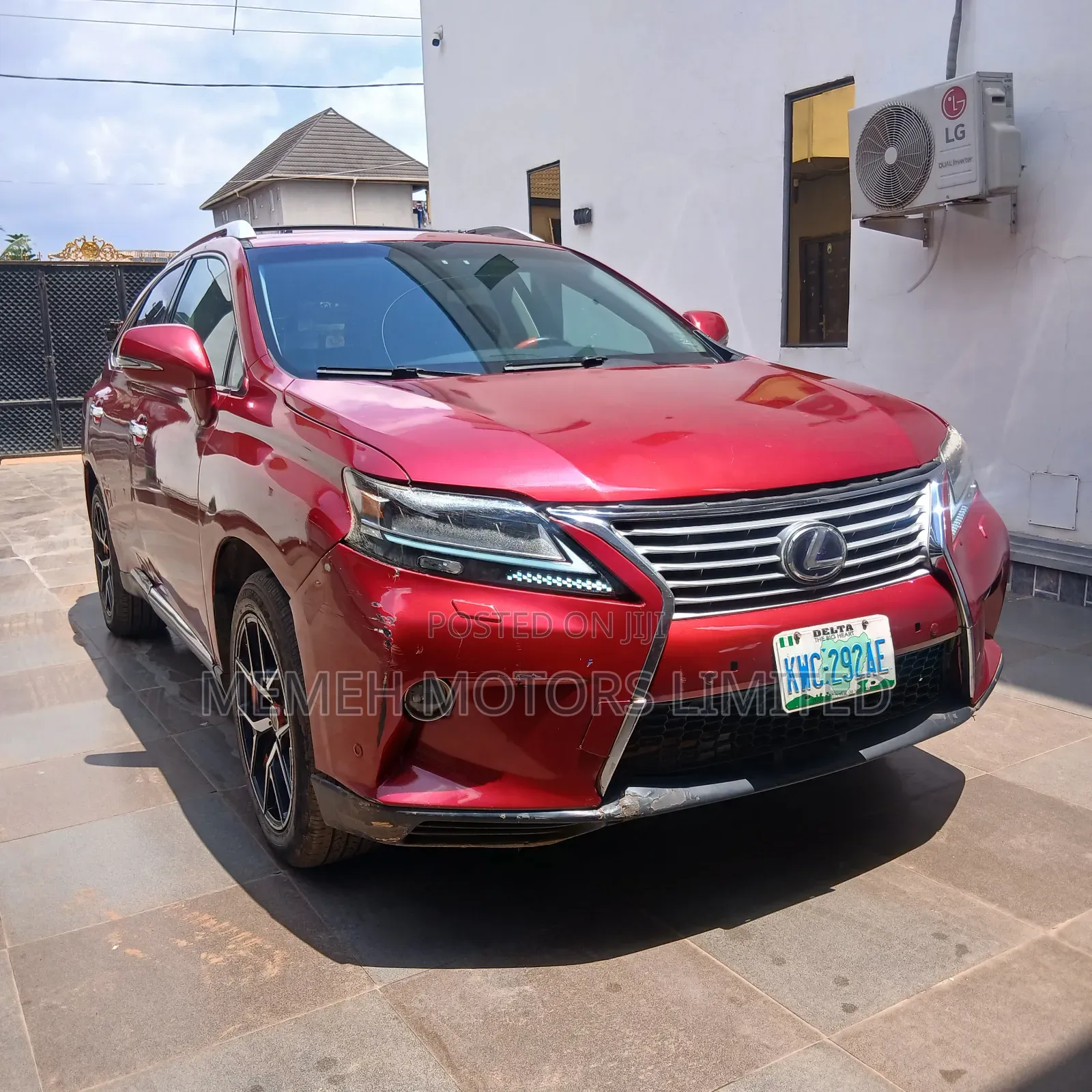 Lexus RX 2013 Red