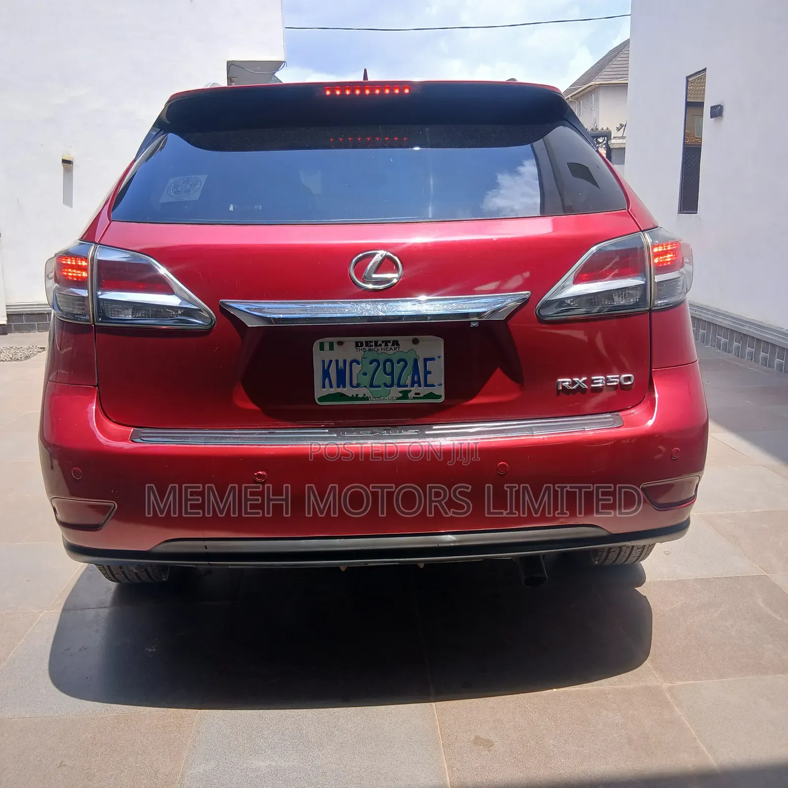 Lexus RX 2013 Red