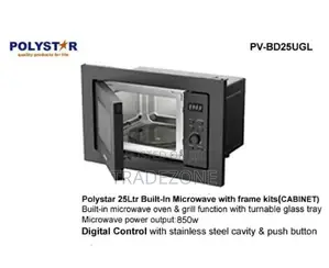 Polystar 25L Built-in Digital Microwave Oven | PV-BD25UGL