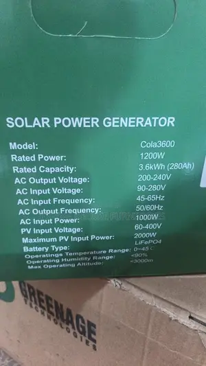 Cola Solar 3600