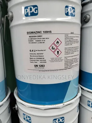 Sigmazinc 109 HS Reddish Grey Epoxy Primer (A & B COMP)