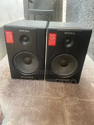Used M-Audio BX8a, Alesis V49, Foam and Mixer
