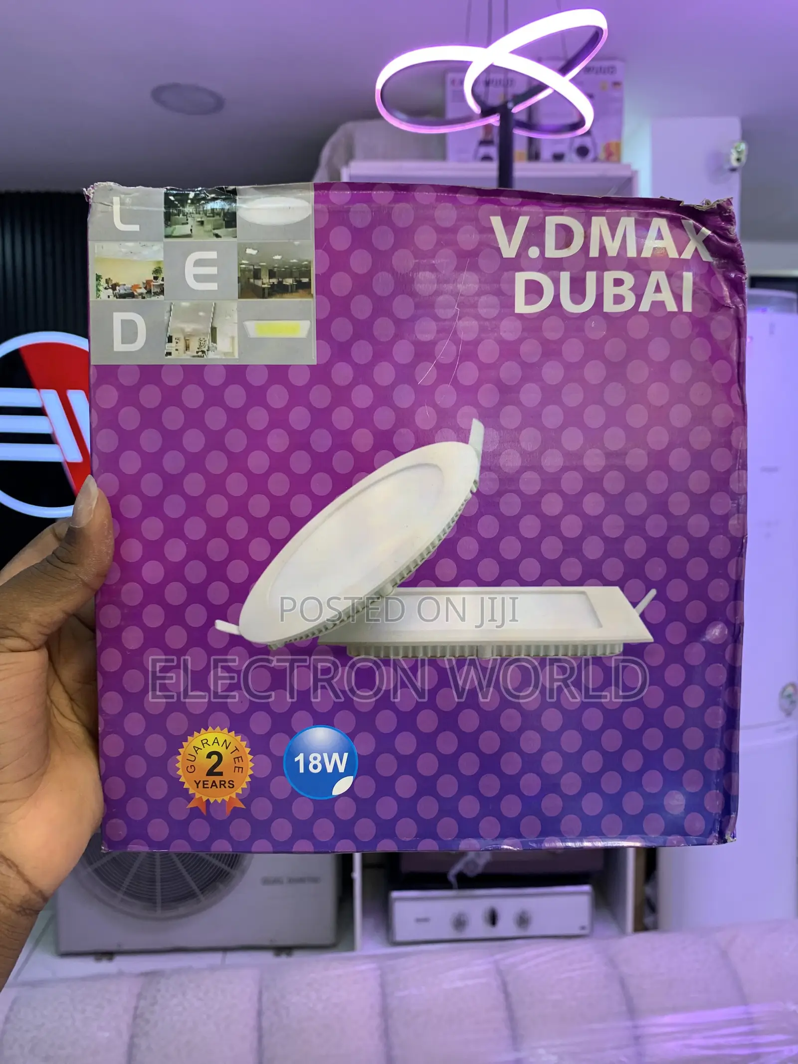 V.dmax Dubai 18w Led Panel Lights 