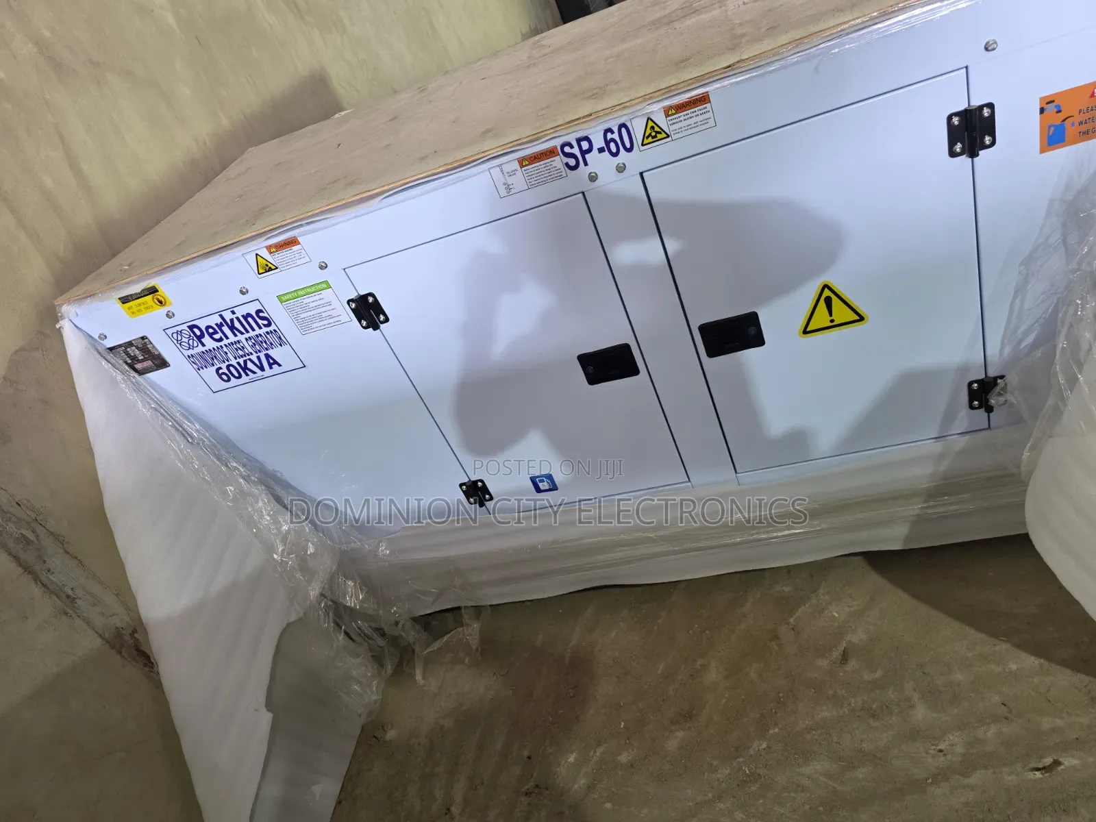 High Quality Perkins Diesel Soundproof Generator Sp60kva 100% Copper
