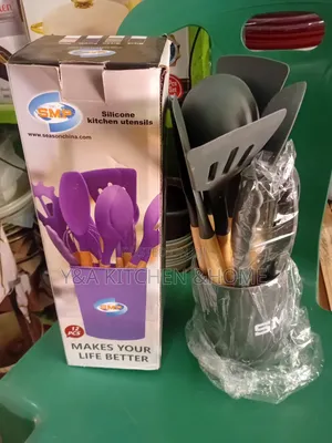 Silicone Cooking Spoon Set