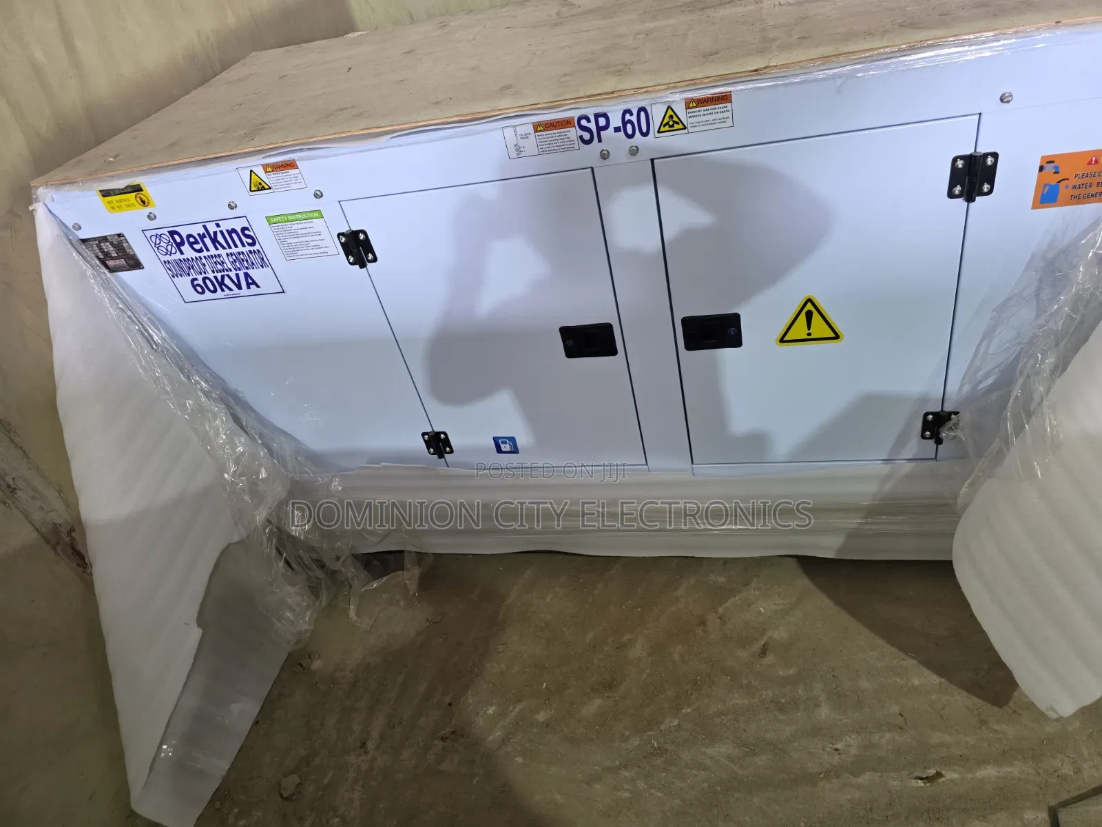High Quality Perkins Diesel Soundproof Generator Sp60kva 100% Copper