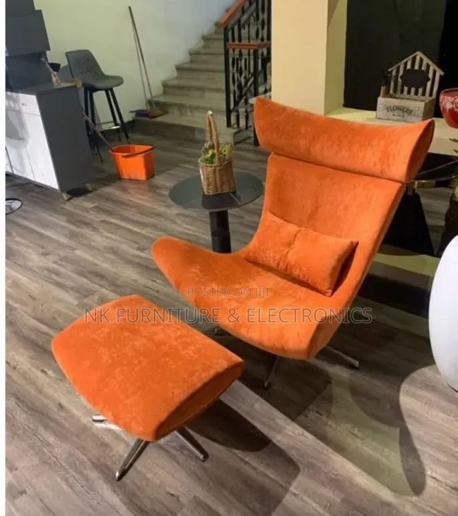 Imported Fabric Made Single Sofa