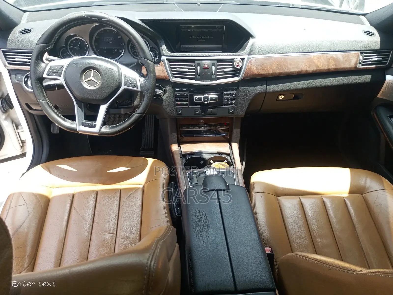 Mercedes-Benz E350 2013 White