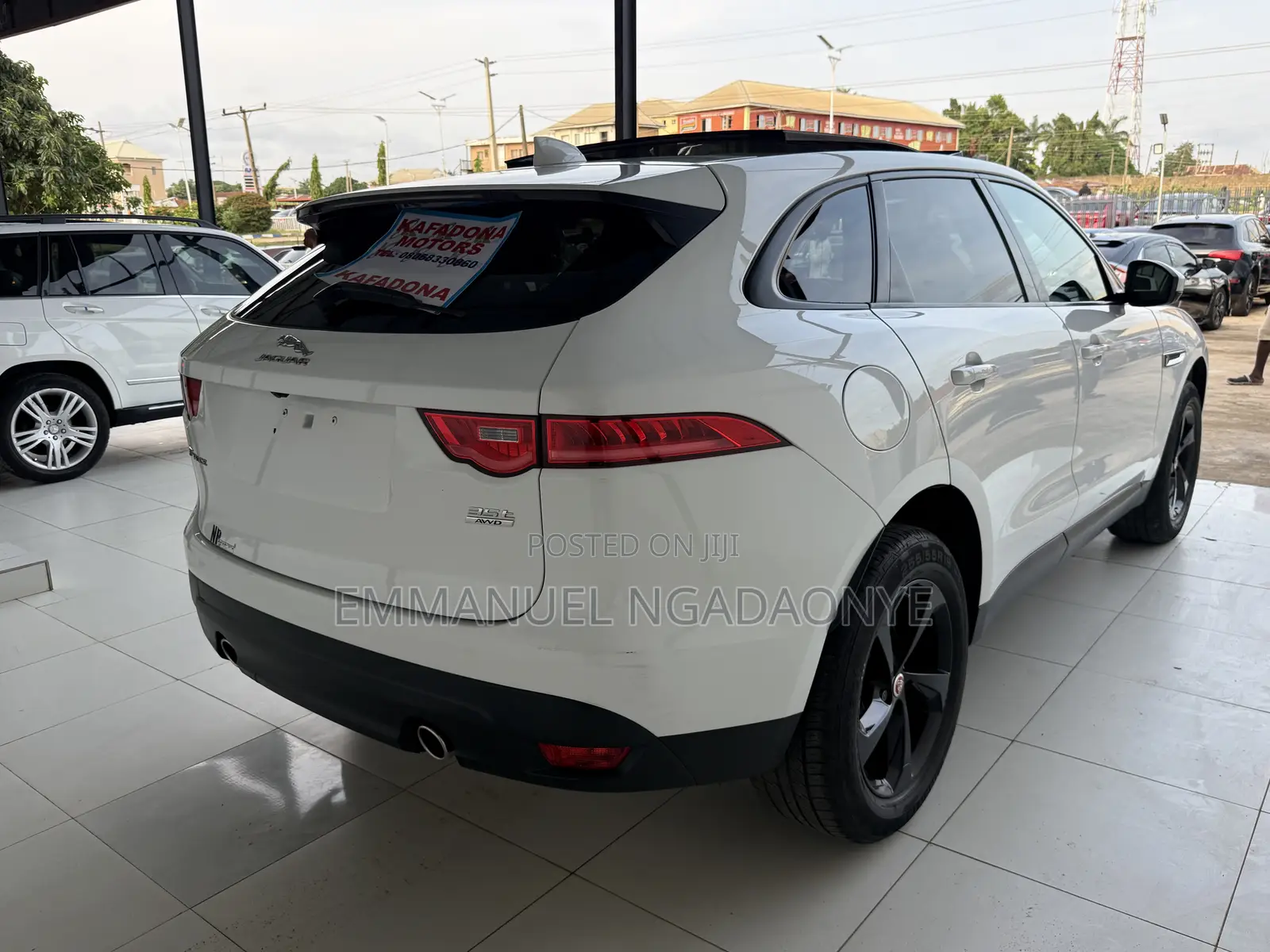 Jaguar F-Pace 2017 White