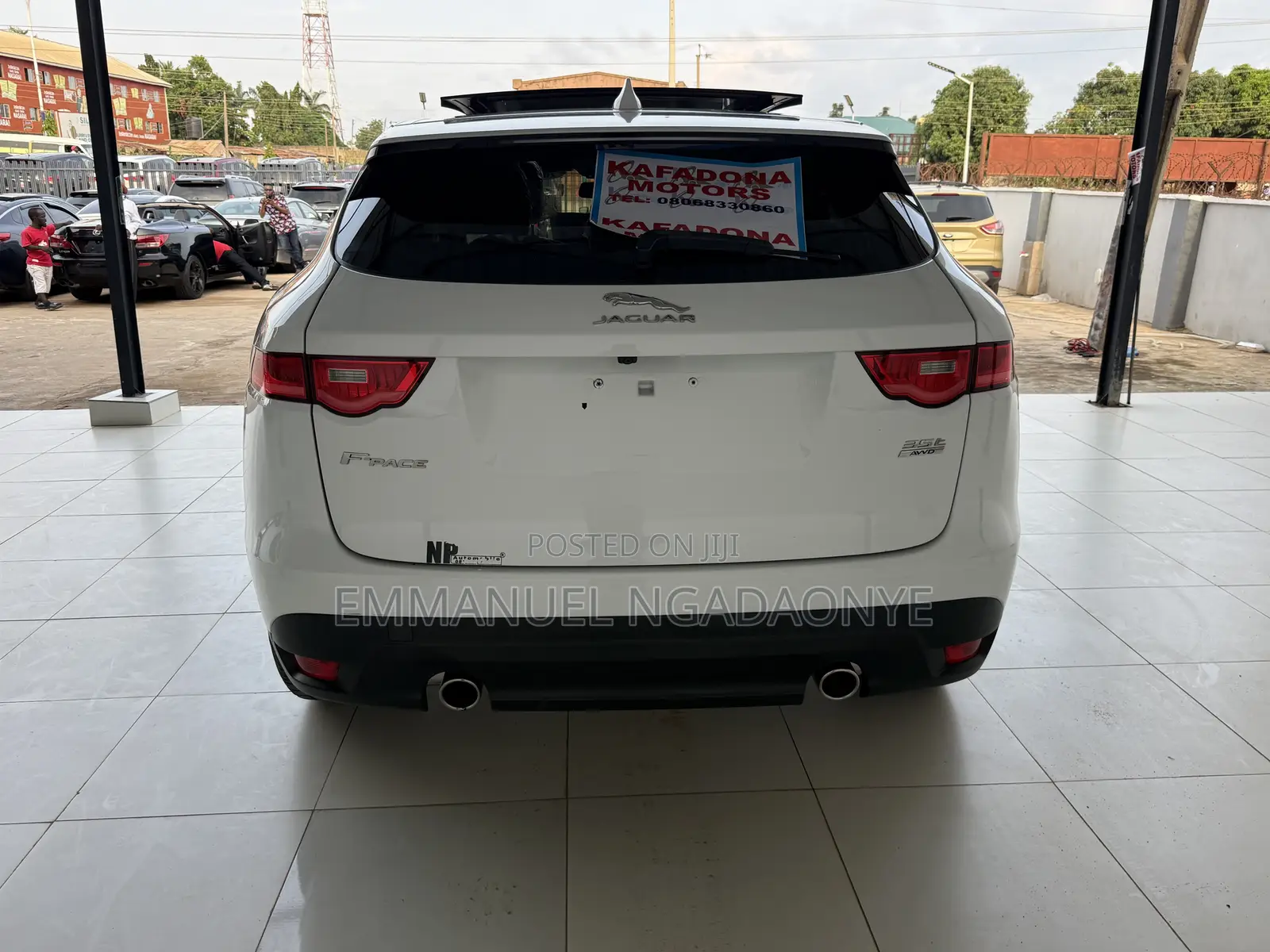 Jaguar F-Pace 2017 White