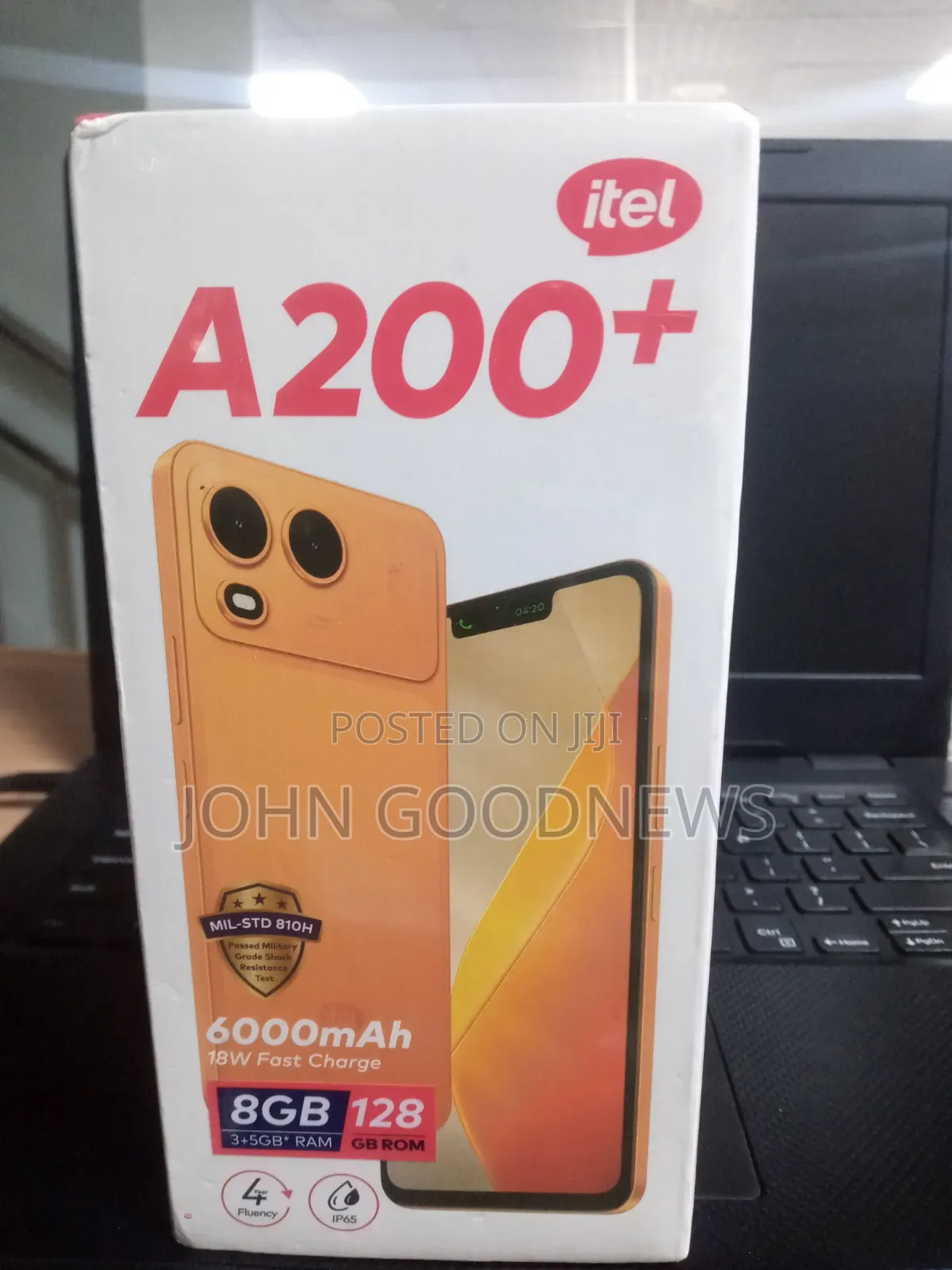 New Itel A200+ 128 GB White