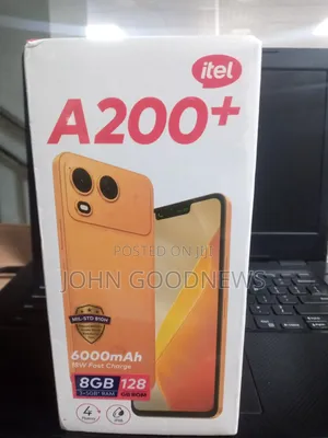 New Itel A200+ 128 GB White