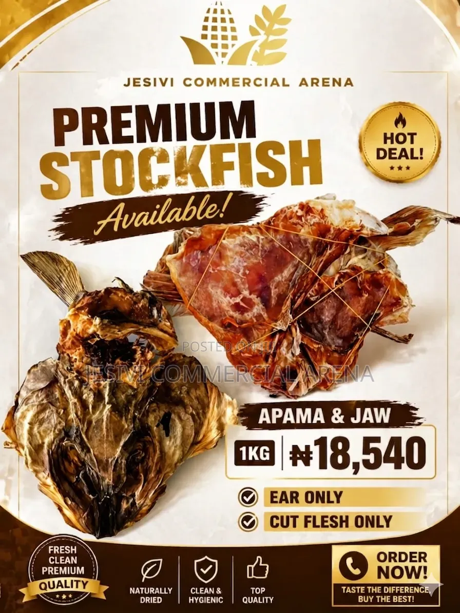 Stock Fish (Apama With Head)