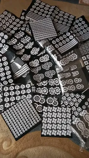 Henna Stickers Stencils- 10 Designs - Easy Diy Lalle Designs