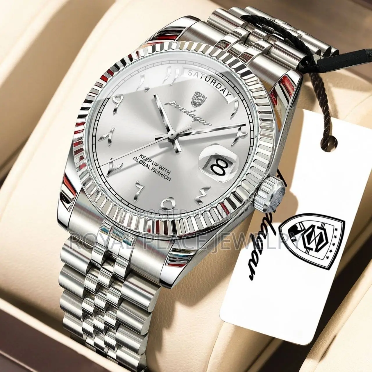 Luxury Chain Strap Poedagar Watch