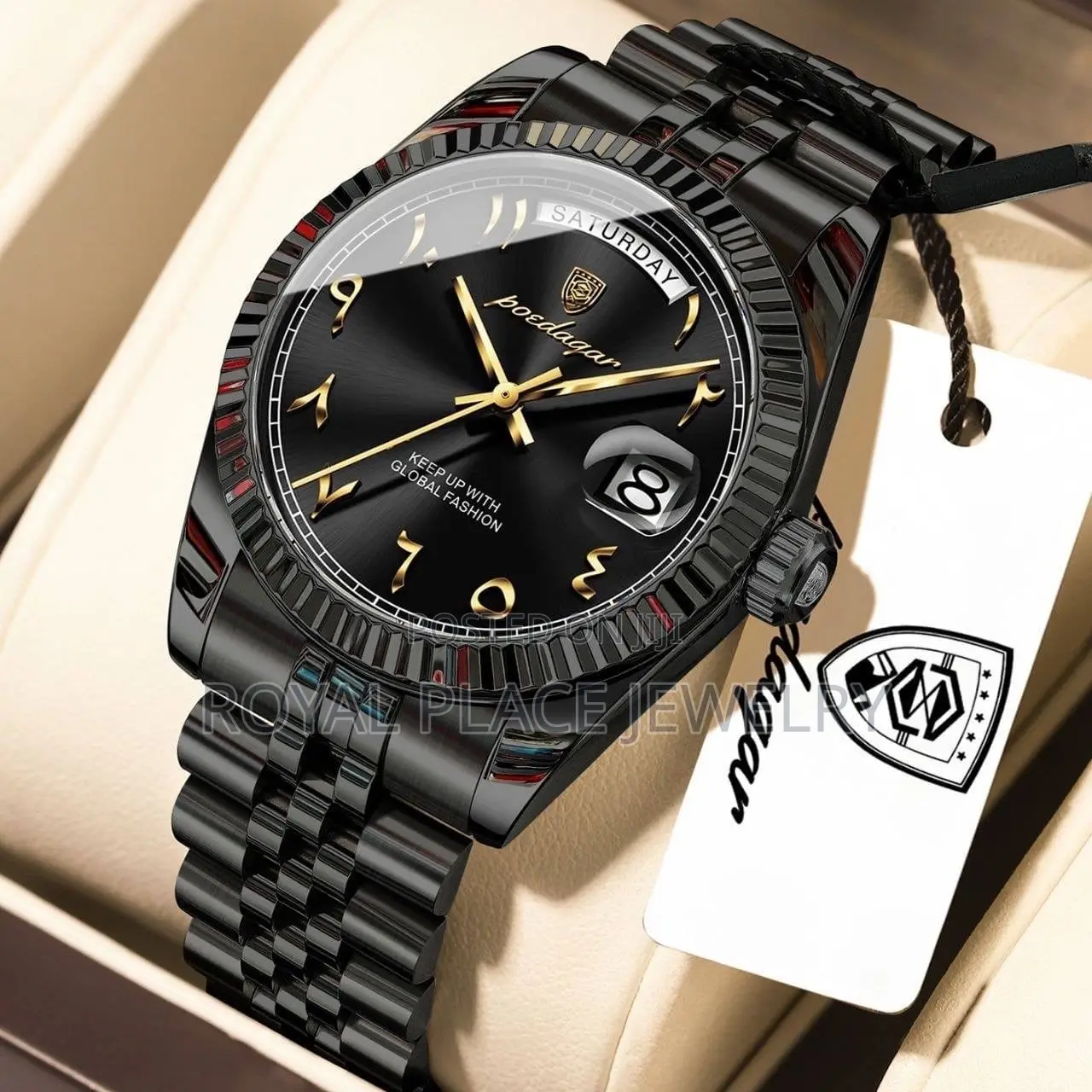 Luxury Chain Strap Poedagar Watch