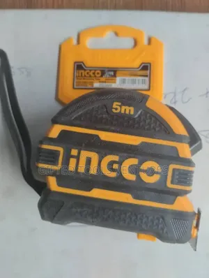 Ingco 5m Steel Measuring Tape – Rubber Grip