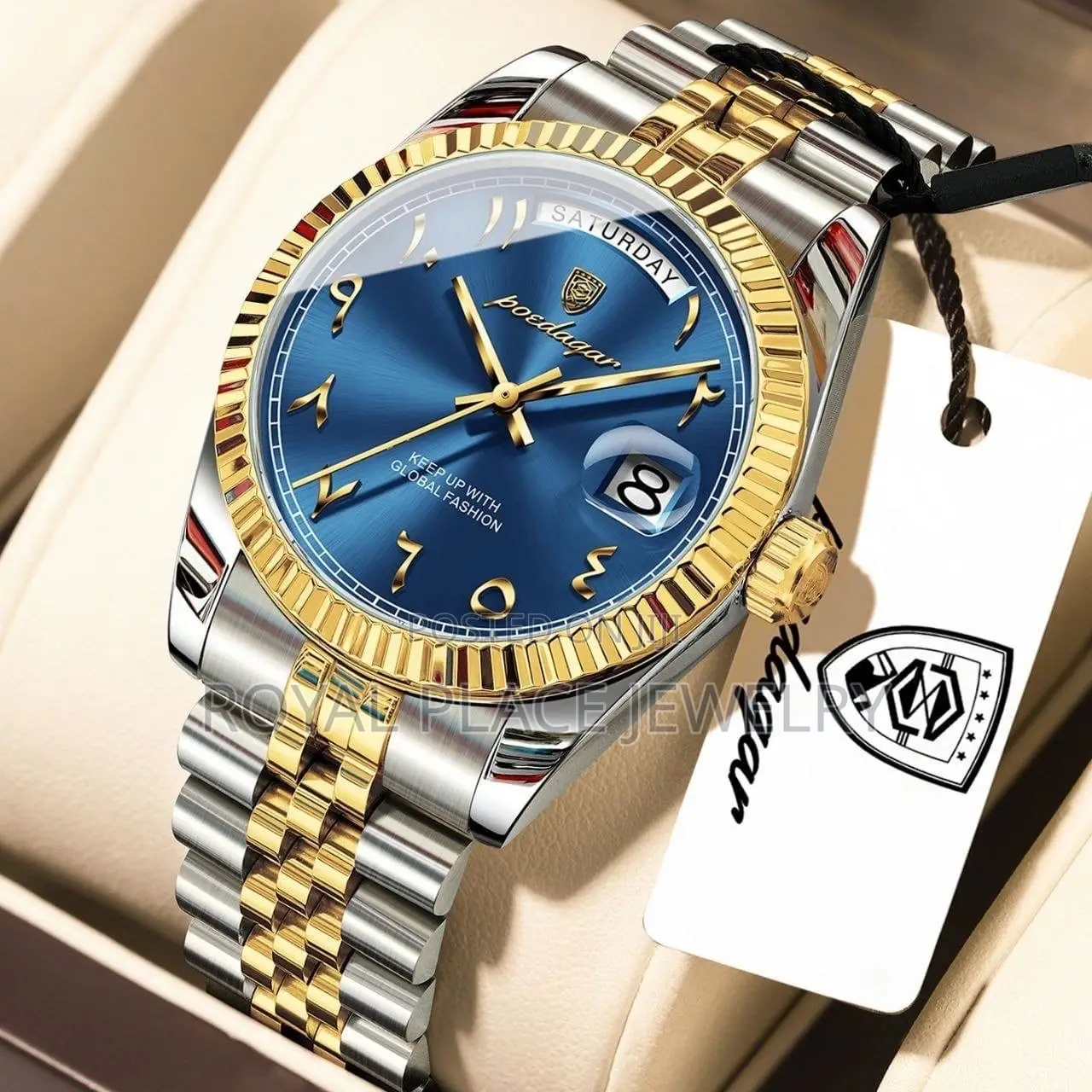Luxury Chain Strap Poedagar Watch