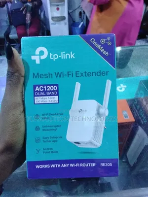 TP-Link RE305 AC1200 Dual-Band Mesh Wi-Fi Range Extender