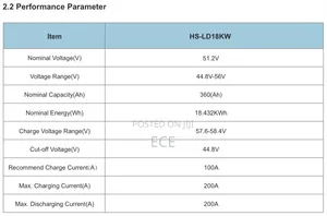 Haisic 8kWh Lithium Battery