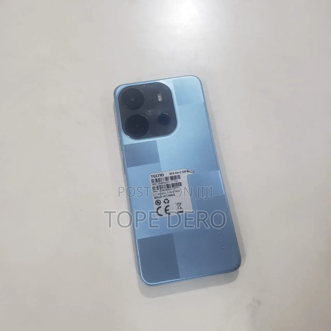 Tecno Pop 7 64 GB Blue
