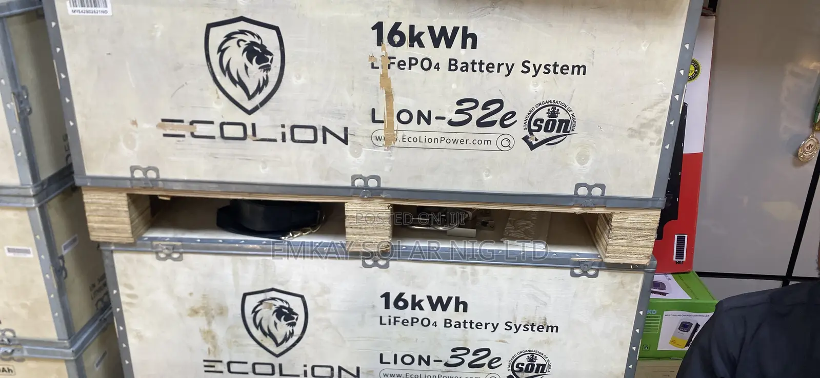 16kwh ECOLiON 48v Battery
