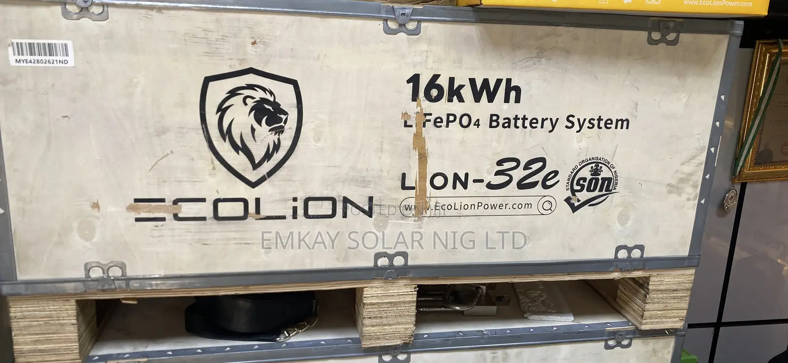 16kwh ECOLiON 48v Battery