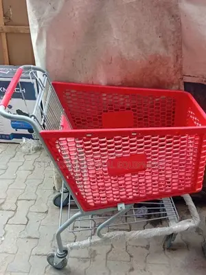 180/210 Liters Plastic Supermarket Trolley