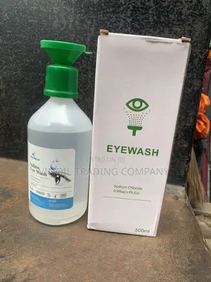 LONGBOW Saline Eye Wash - 500ml - 0.9% Sodium Chloride