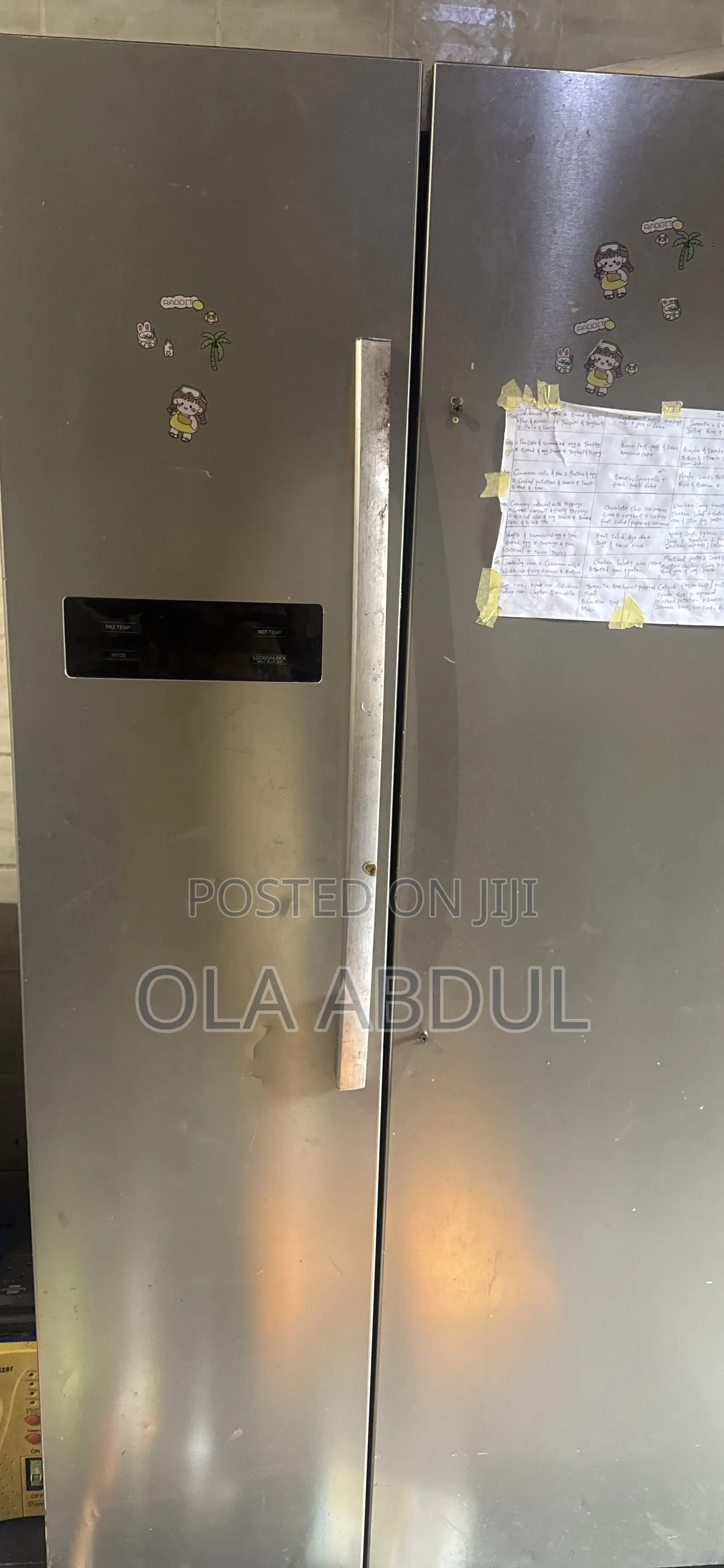 Panasonic Double Side by Side Fridge