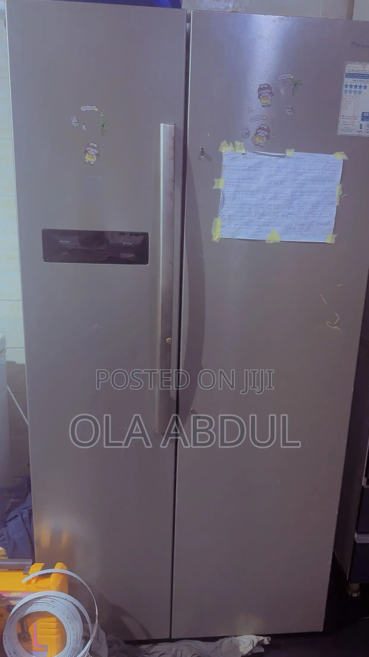 Panasonic Double Side by Side Fridge