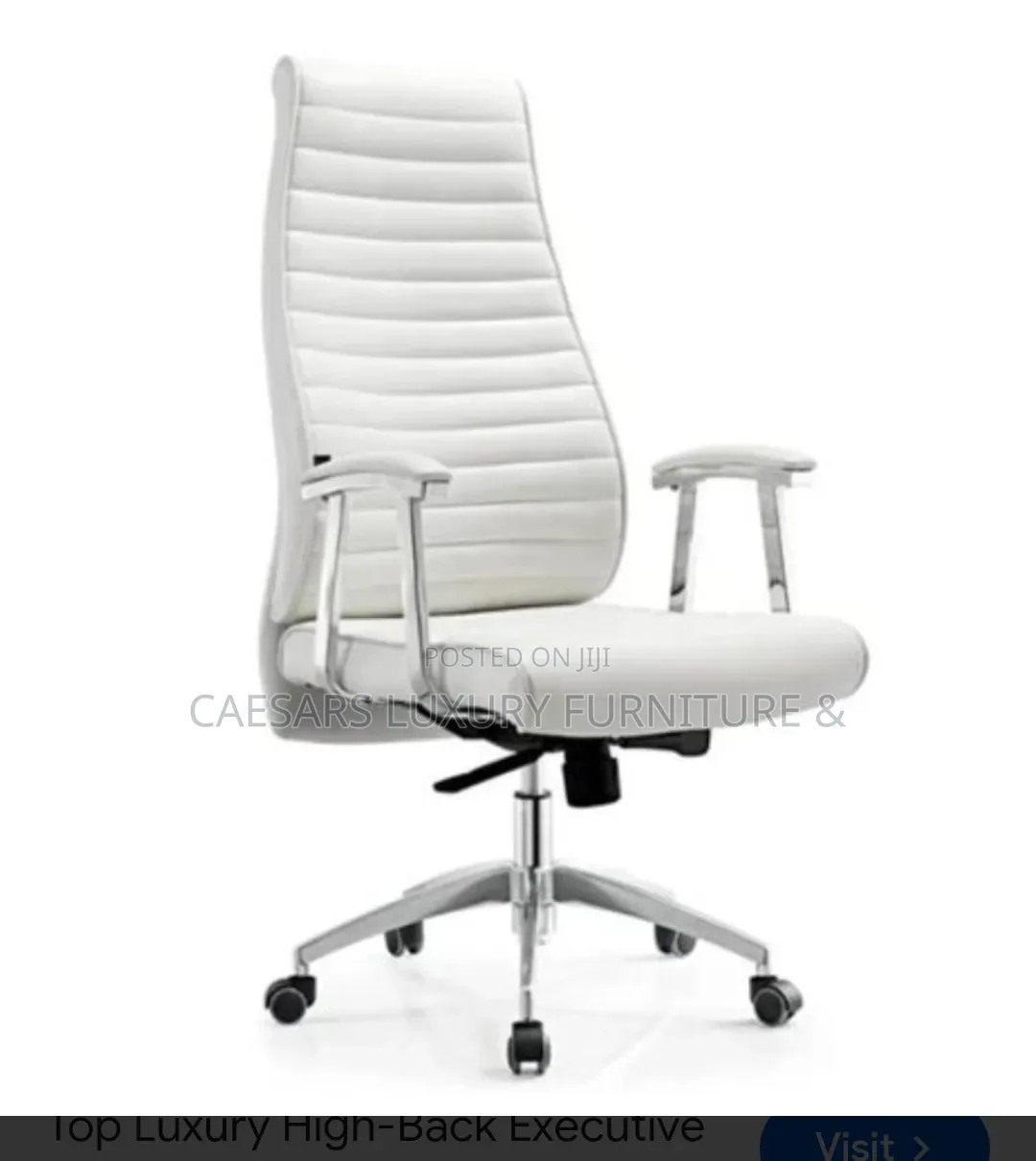 High-Back Executive Office Chair, Standard