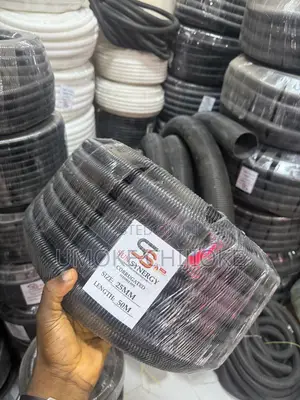 25mm Flexible Conduit Pipe 50m – Black & White